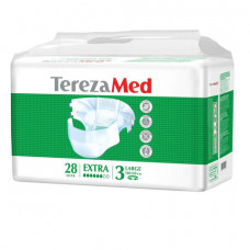 Подгузники для взрослых TEREZAMED Extra Large, КОМПЛЕКТ 28 шт., одноразовые