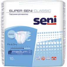 Подгузники для взрослых Super Seni medium (обхват 75-110 см) 10 шт